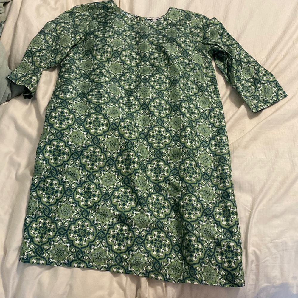 Silk dress purchased from Anthropologie